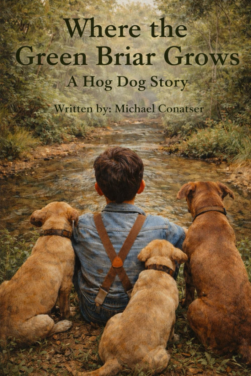 Where the Green Briar Grows: A Hog Dog Story, book cover