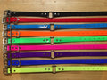 H. DAY GLO COLLAR STAINLESS (FREE NAME TAG AT CHECKOUT)