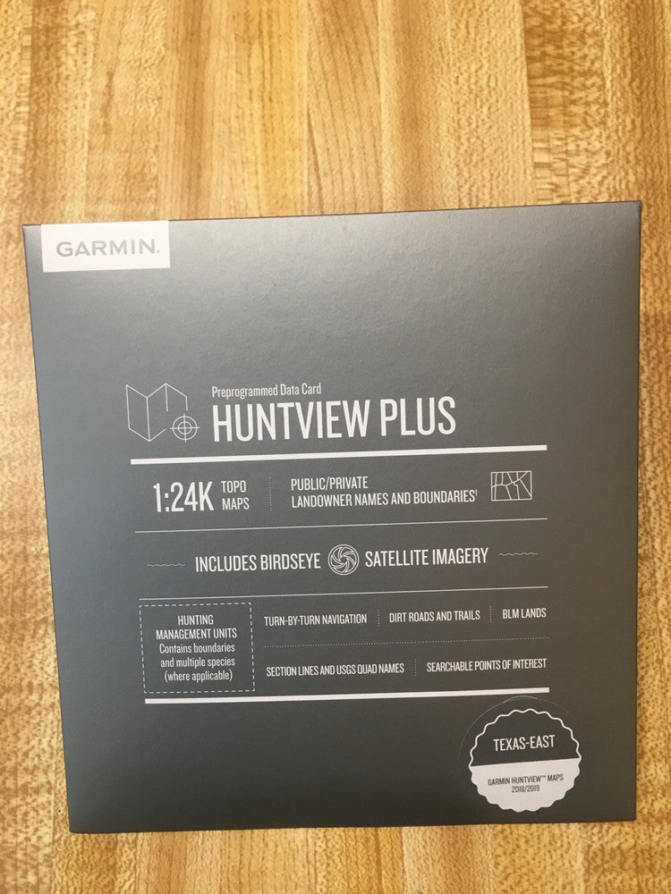 Garmin HuntView™ Plus Maps - East Texas
