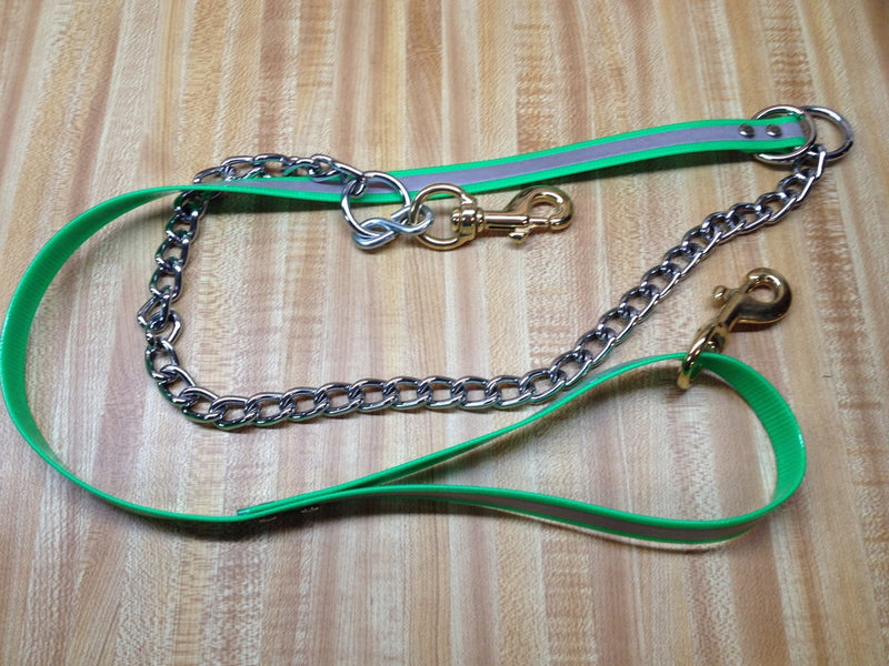 3/4" REFLECTIVE DAY GLO AND CHAIN LEAD