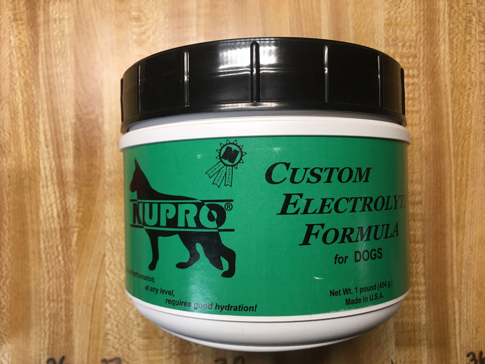 K. NUPRO CUSTOM ELECTROLYTE FORMULA (for dogs)  1 lb.