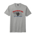 AMERICAN PROUD WILD BOAR USA T-SHIRT - Heathered Grey