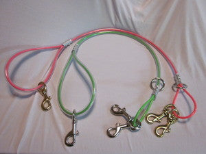 SHORT CABLE 2-DOG LEAD